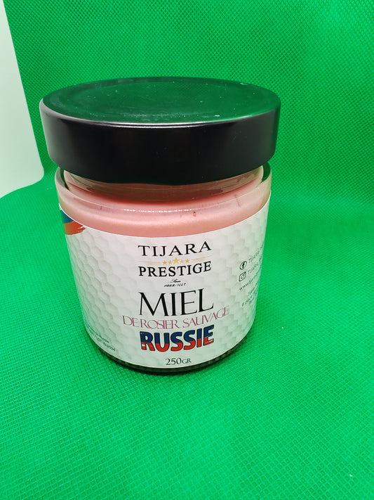 Miel de rosier sauvage de Russie 250 gr